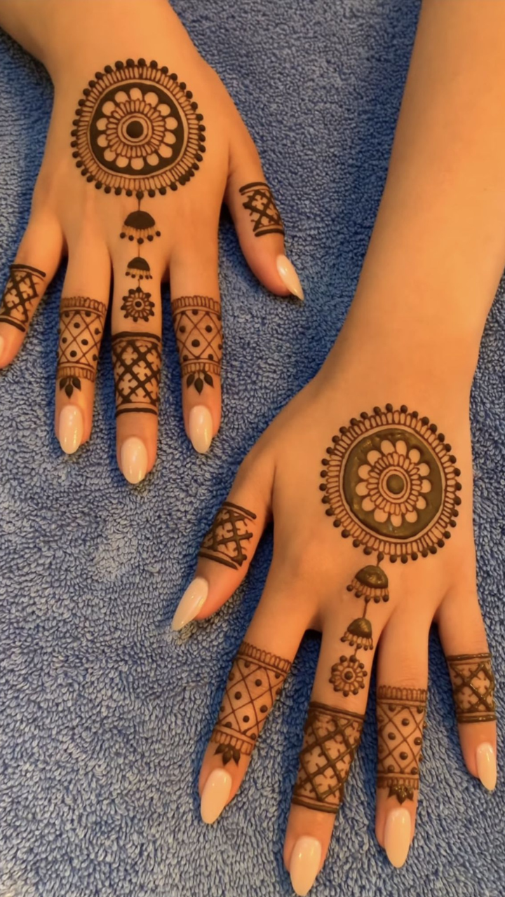 henna designs hand simple