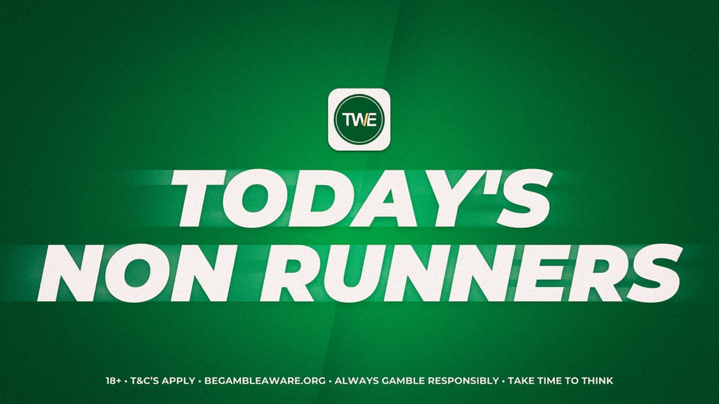 all todays non runners