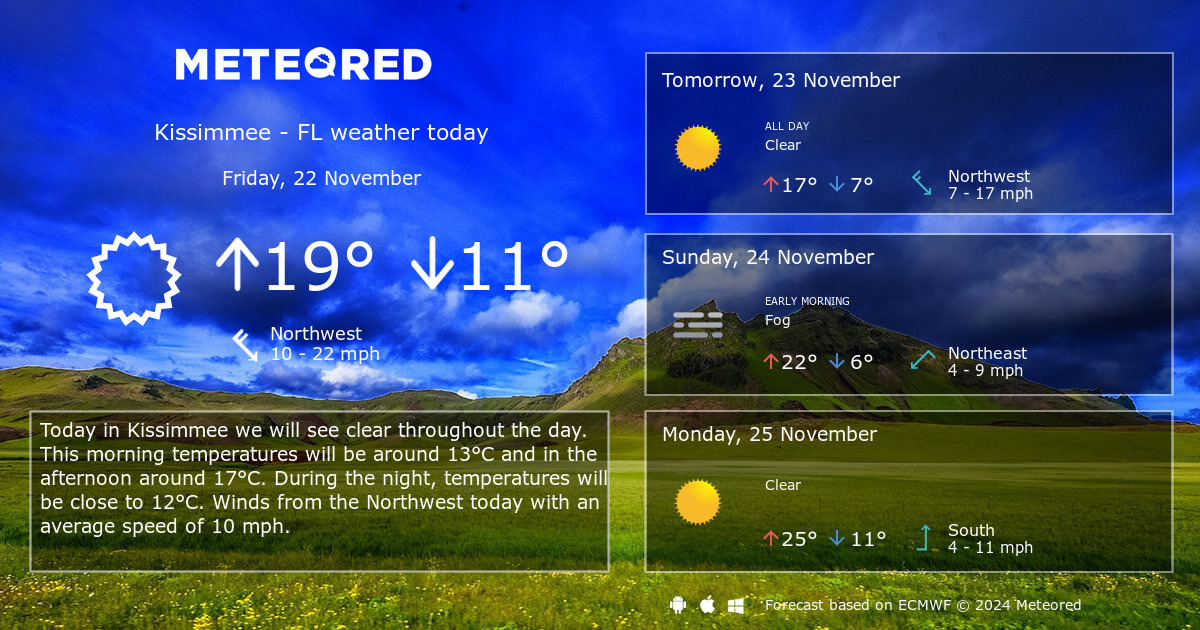 forecast kissimmee