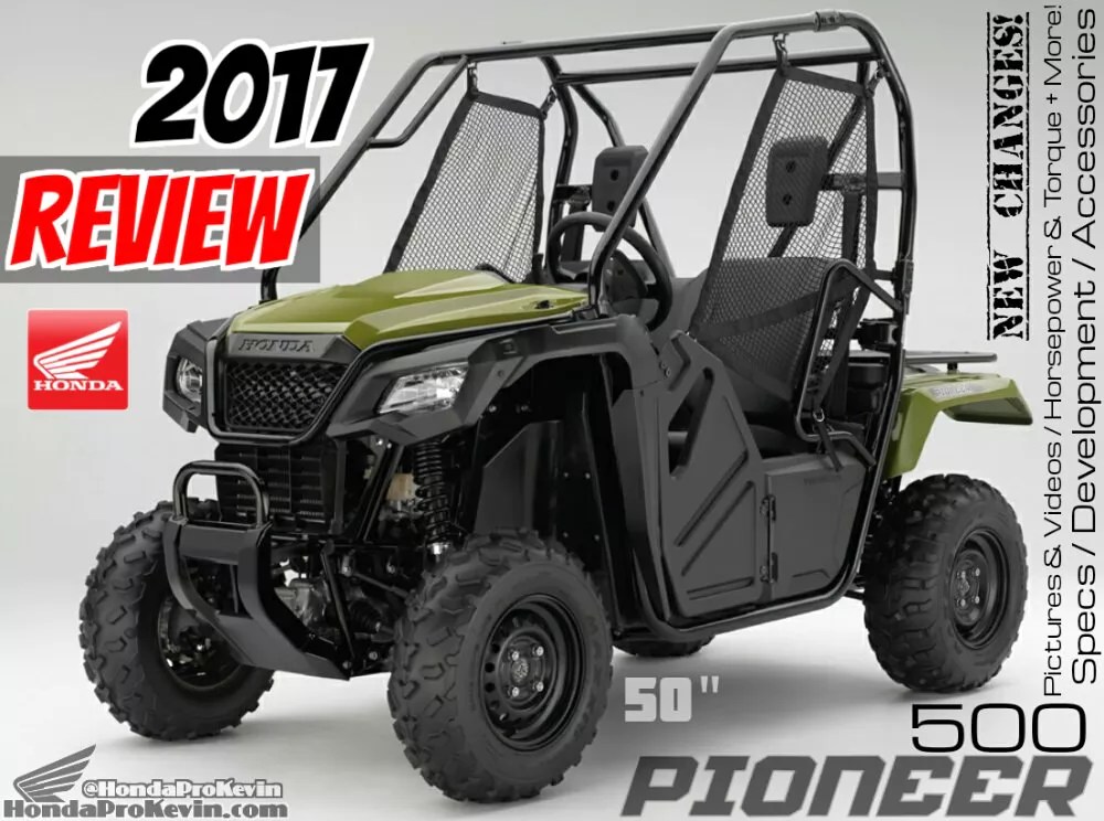 2017 honda pioneer 500 value