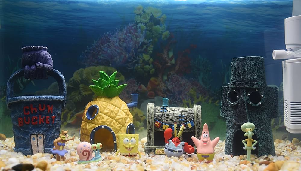 spongebob aquarium