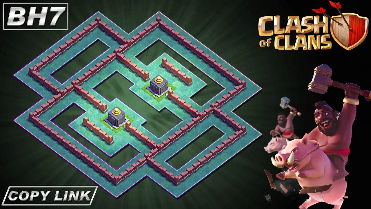 clash of clans builder base layout level 7