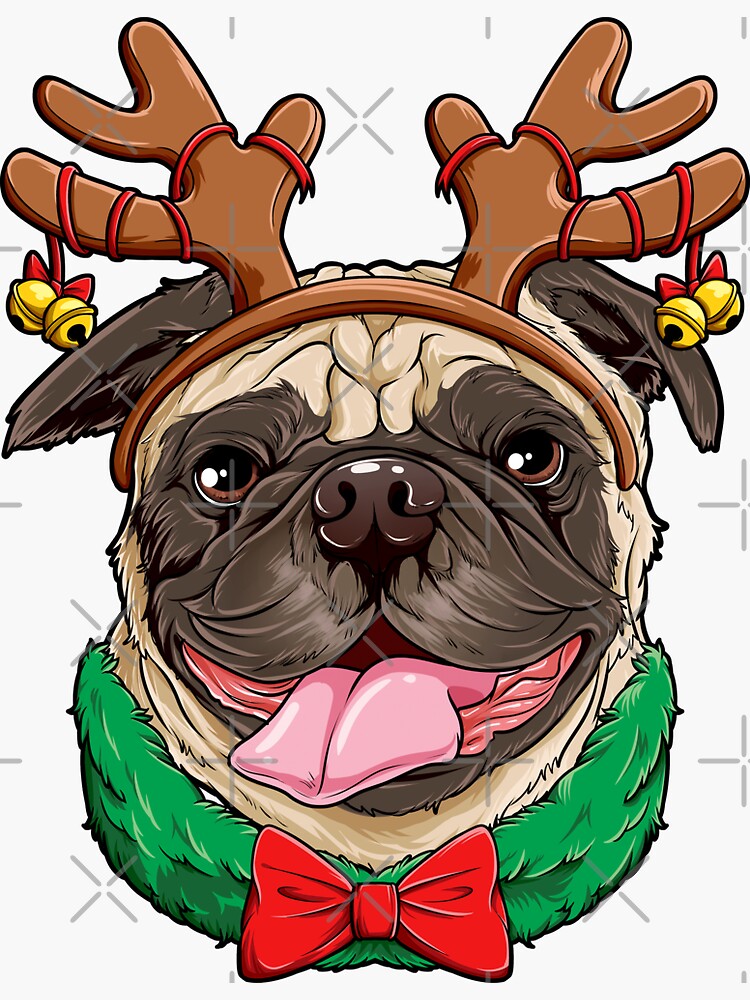 pug christmas shirt