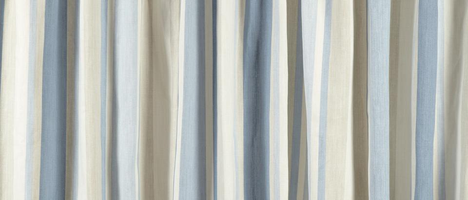 laura ashley striped curtains