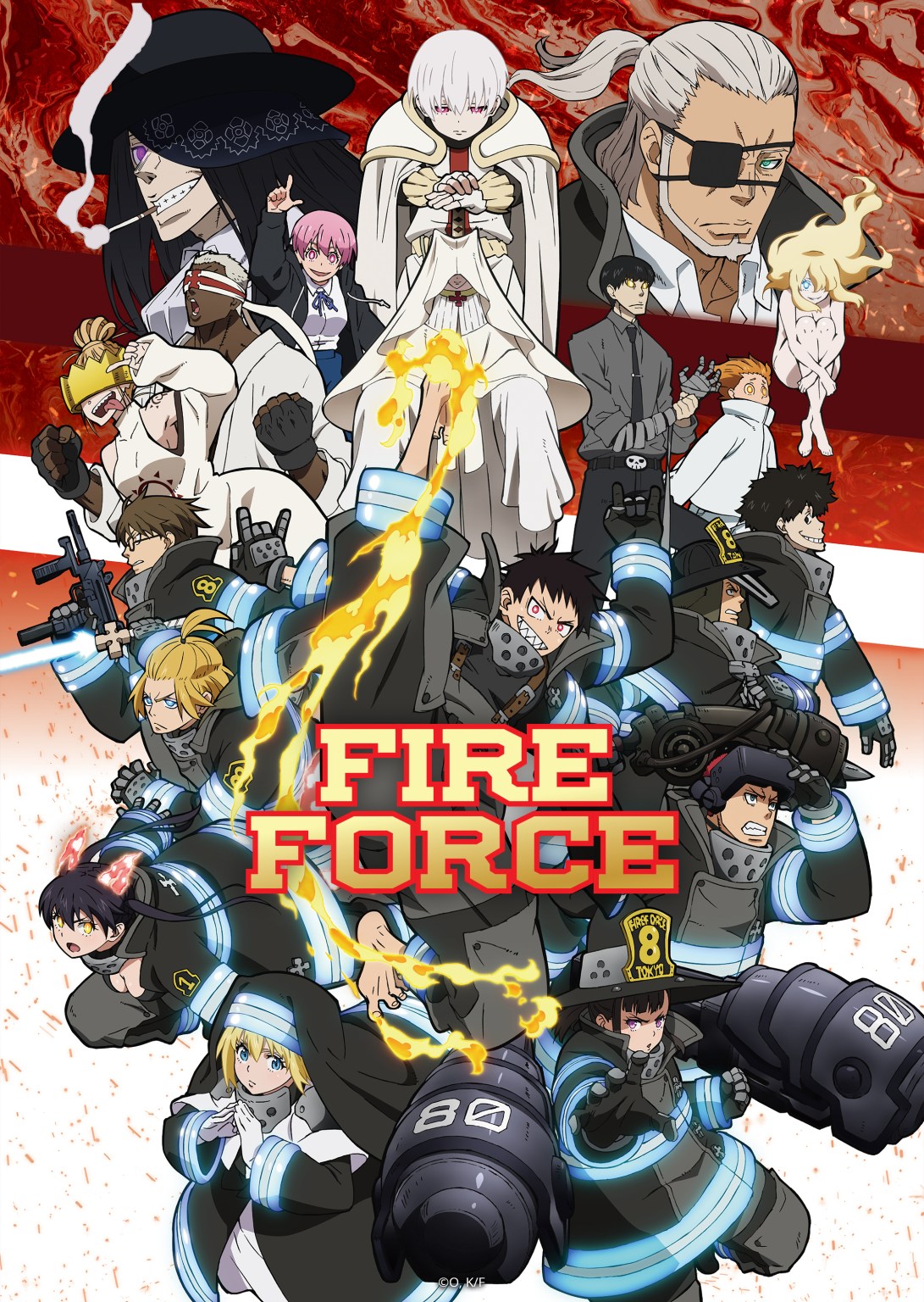 fire force anime characters