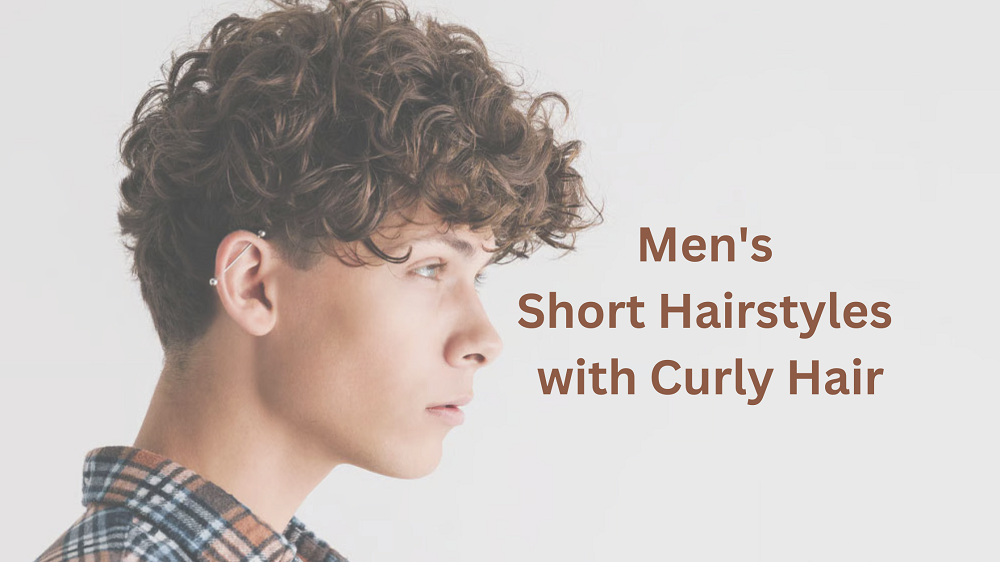 mens short haircuts curly hair