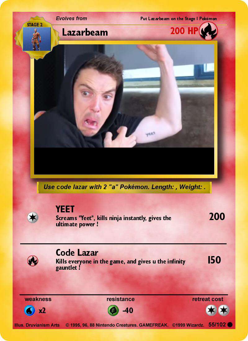 lazarbeam yeet