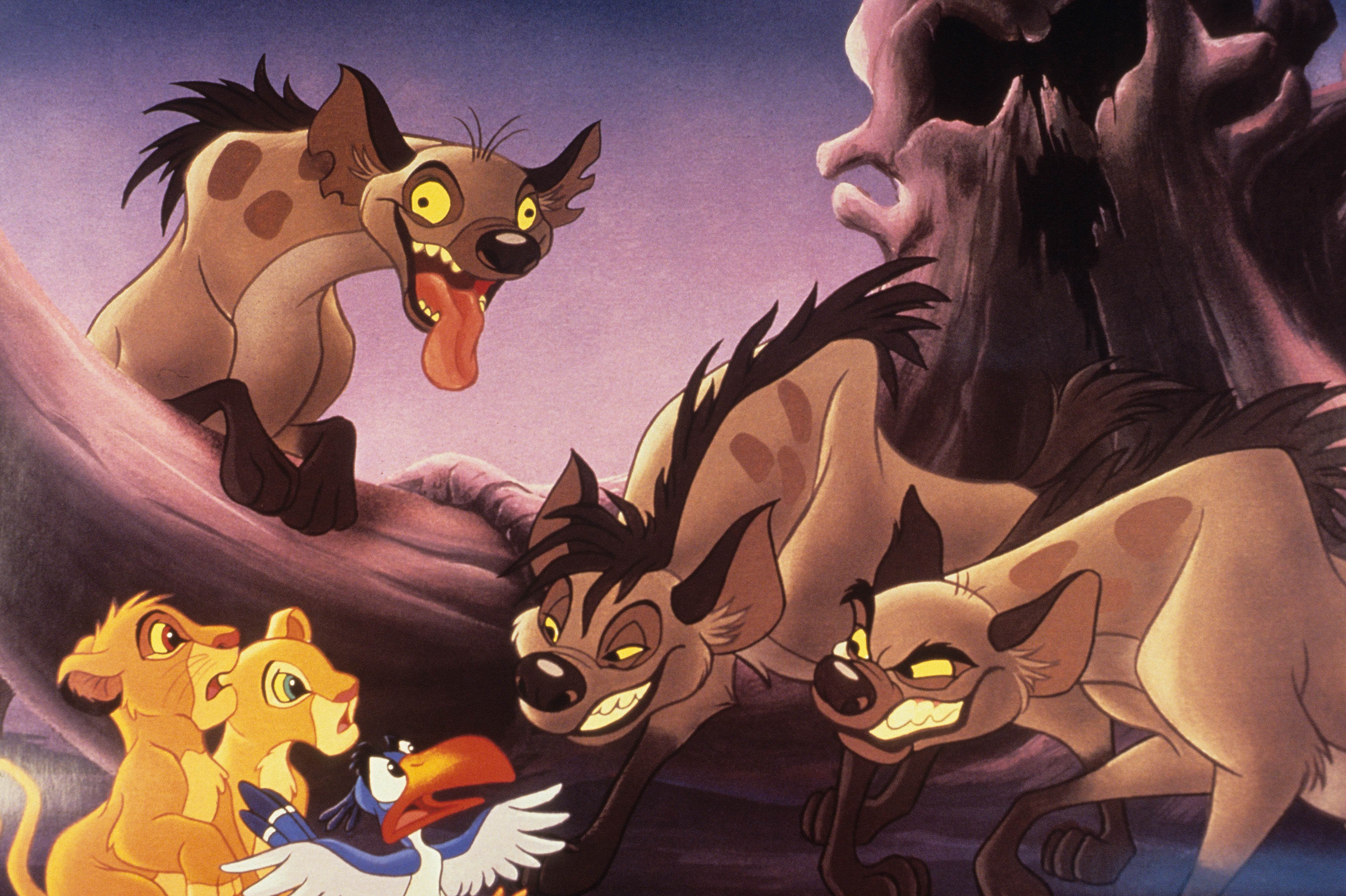 3 hyenas in lion king