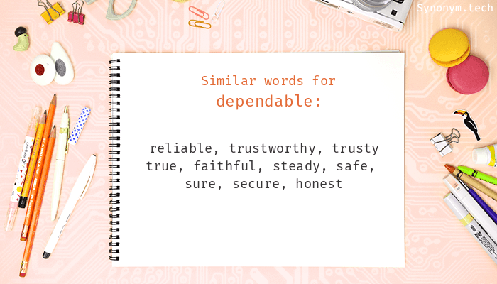 dependable thesaurus