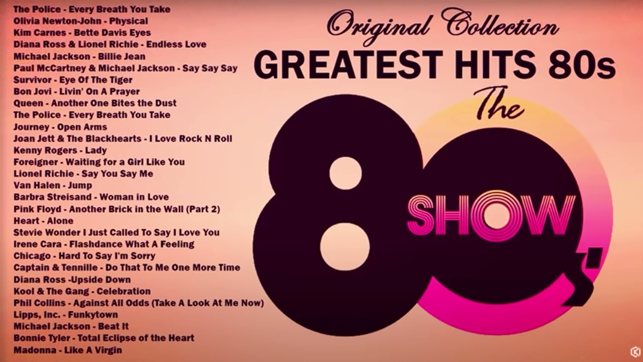 classic hits from the 80s