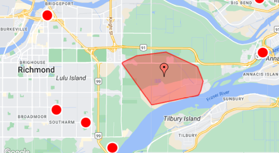 richmond bc power outage