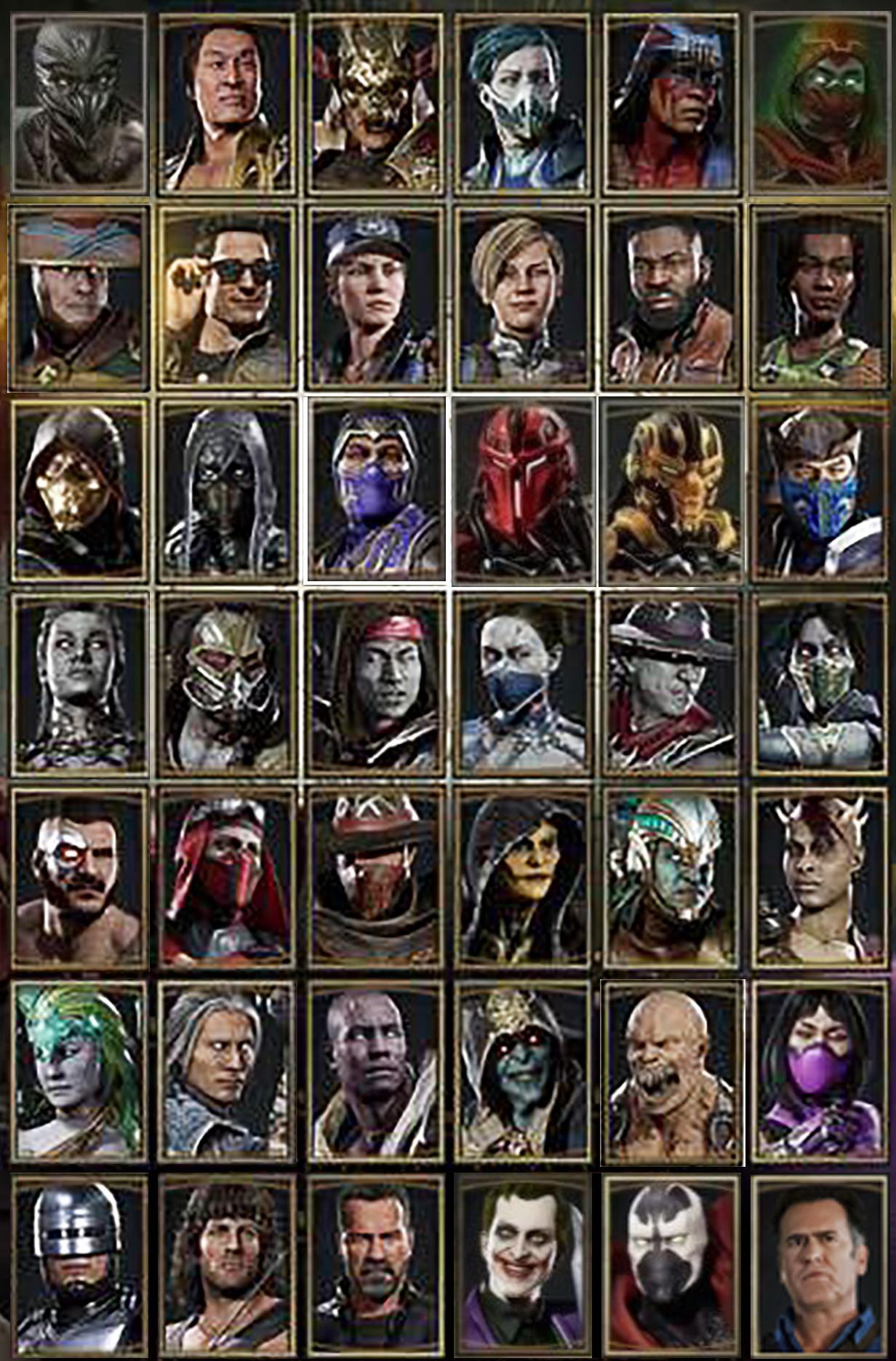 mk11 roster