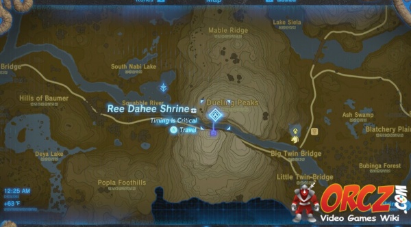 ree dahee shrine location map