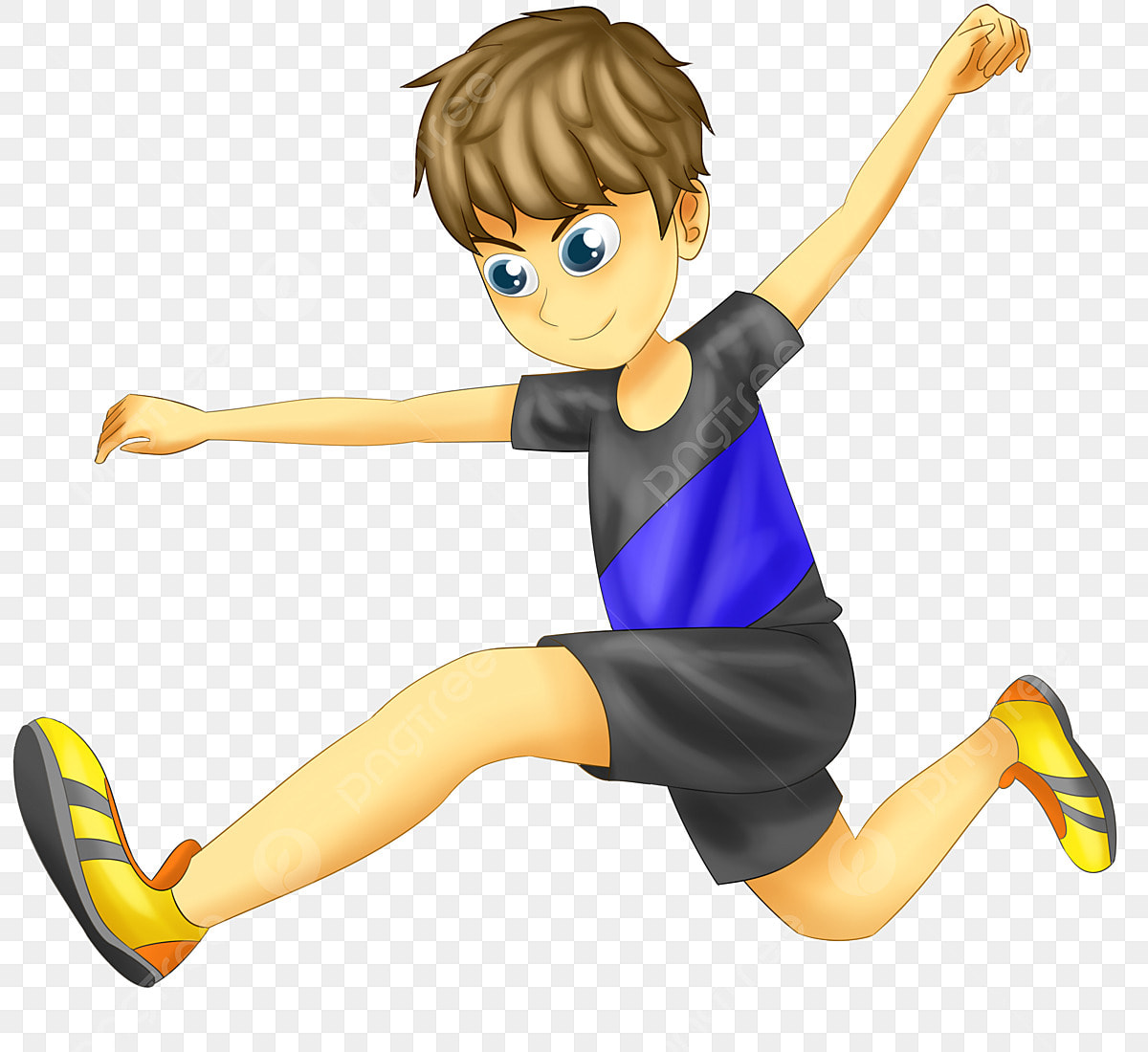 long jump clipart