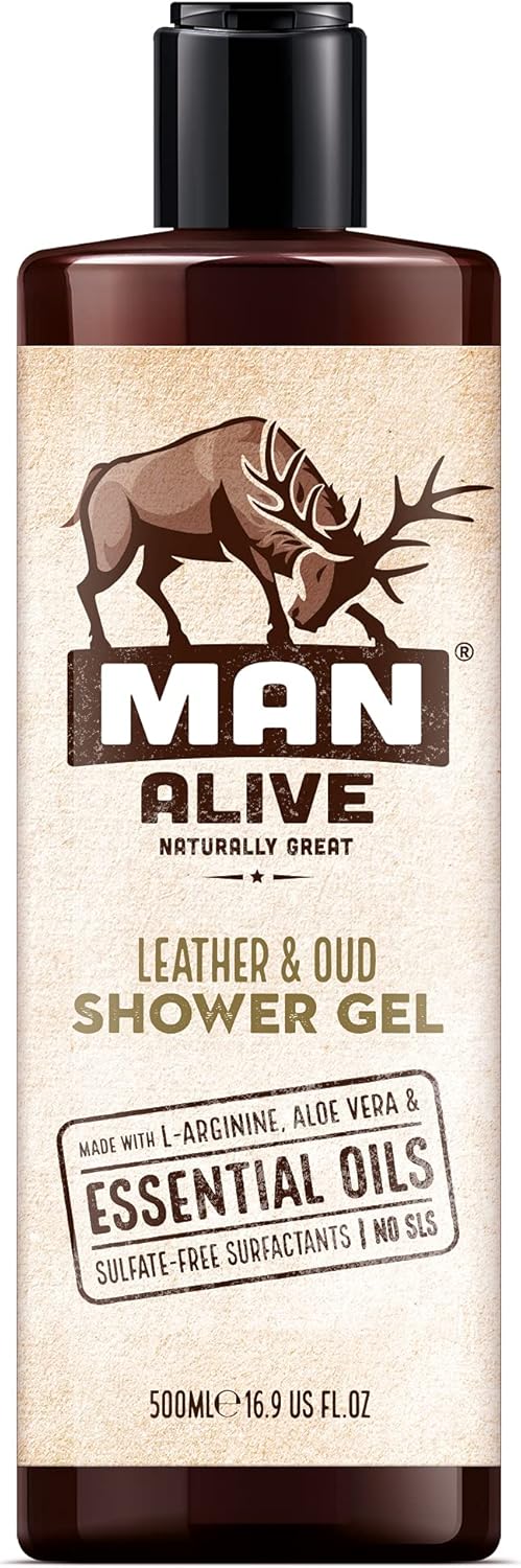 man alive shower gel