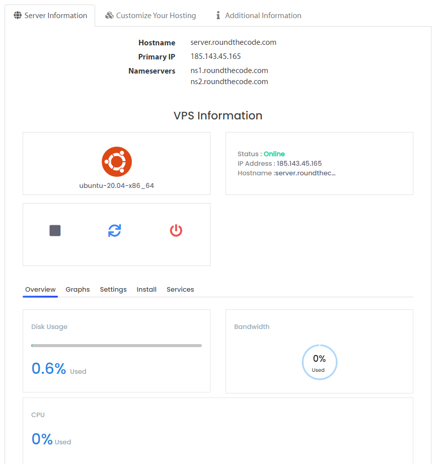 a2 hosting asp net core