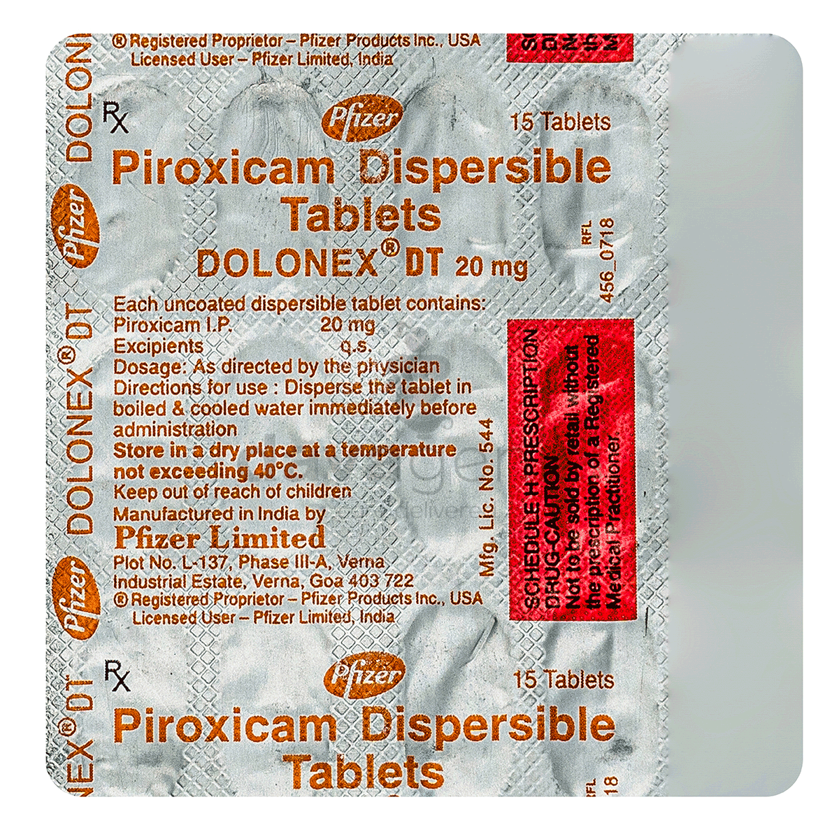 dolonex tablet uses