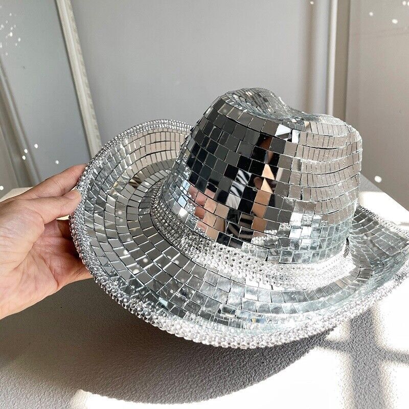 cowgirl hat glitter