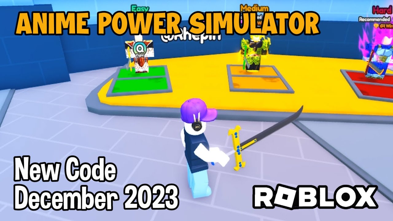 anime power simulator code