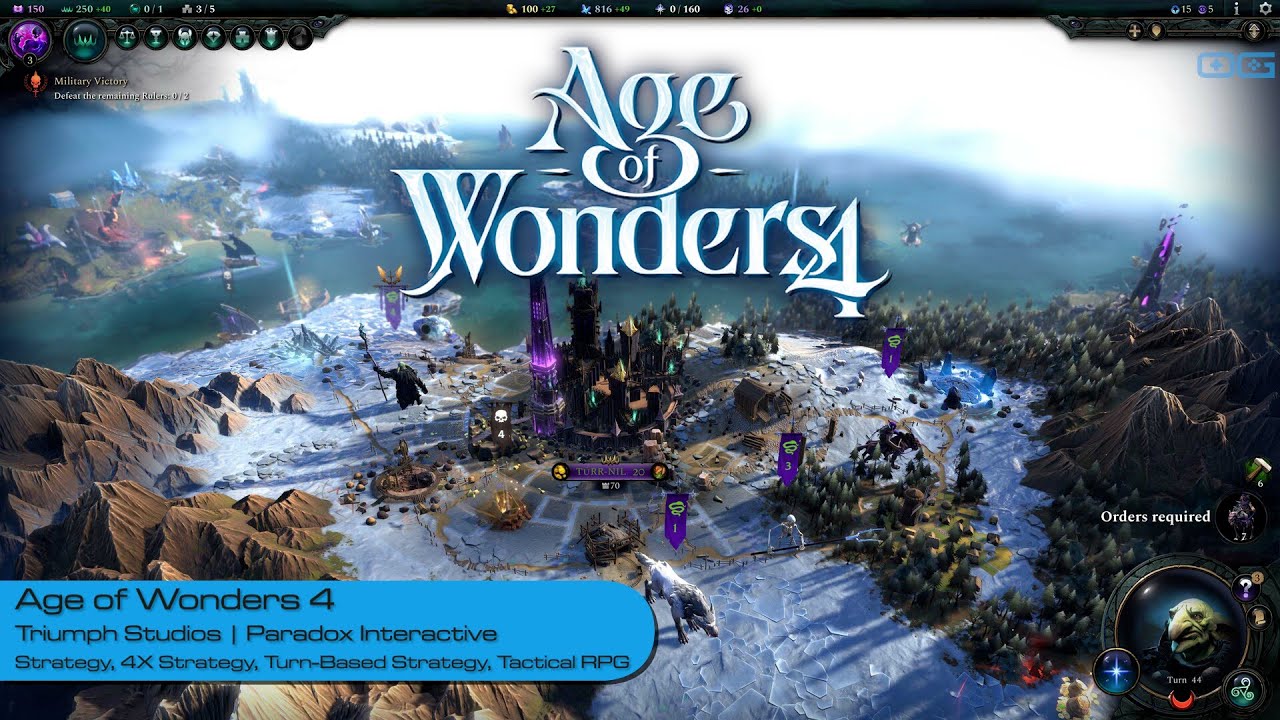 age of wonders 4 gameplay