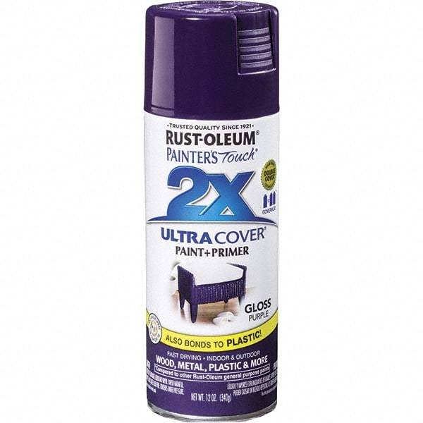 rust oleum purple spray paint