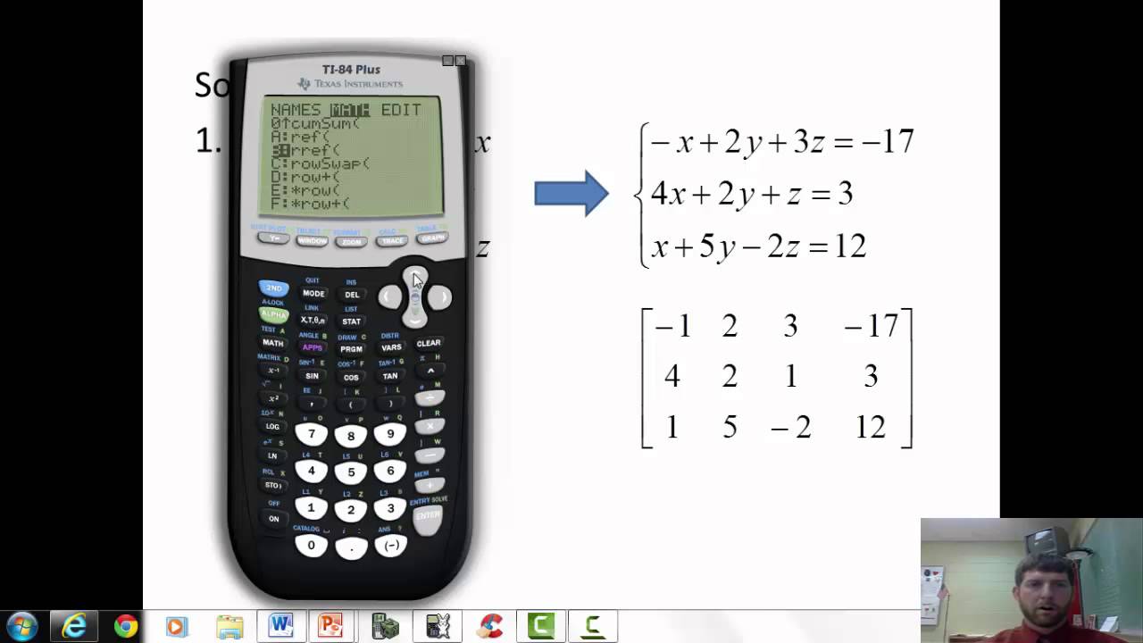 rref solver