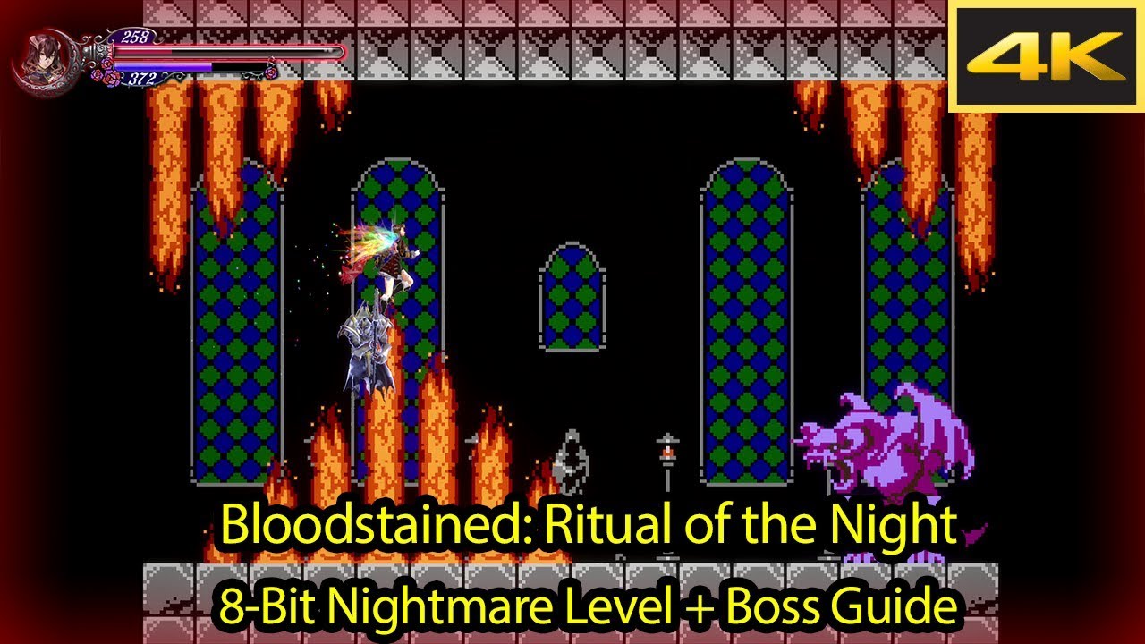 bloodstained ritual of the night 8 bit nightmare