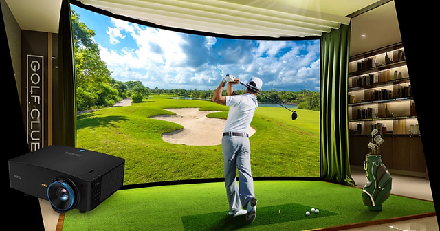 best projector for golf simulator