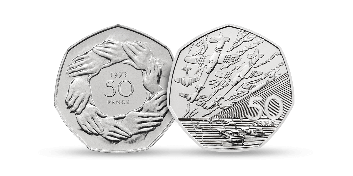 most valuable 50 pence coins