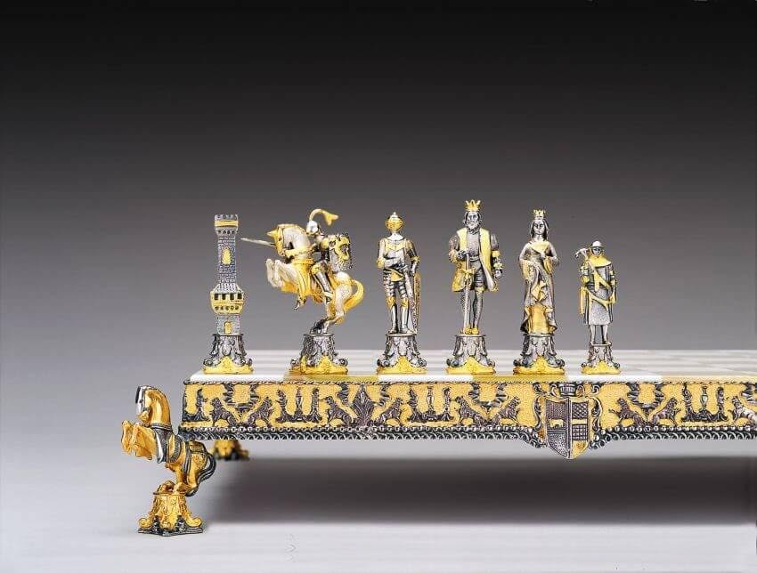 medieval venice chess set