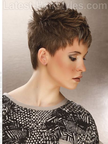 choppy pixie hairstyles