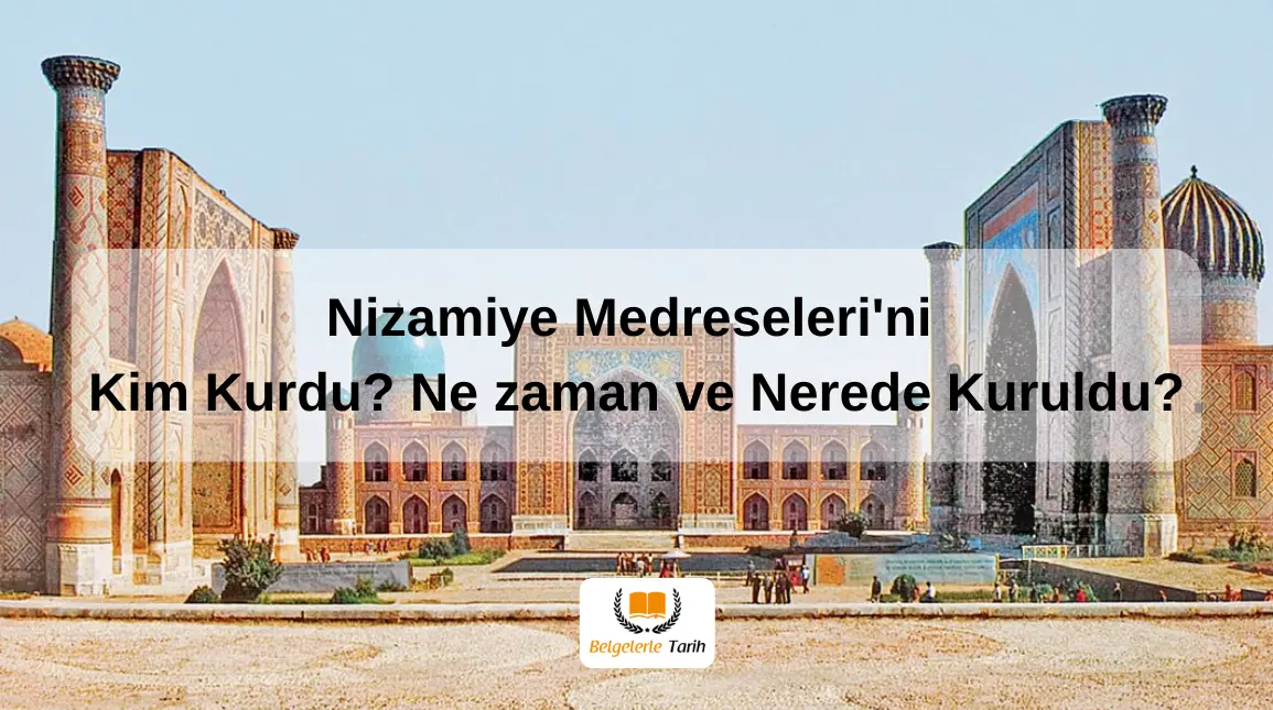 ilk medrese kim tarafından nerede kuruldu