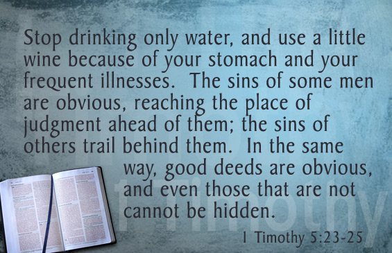 1 timothy 5 23 tagalog