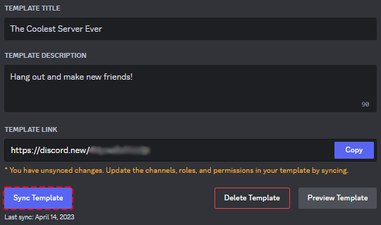 discord templates