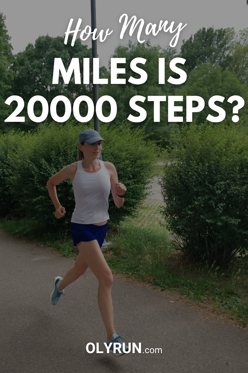 how many km is 20000 steps