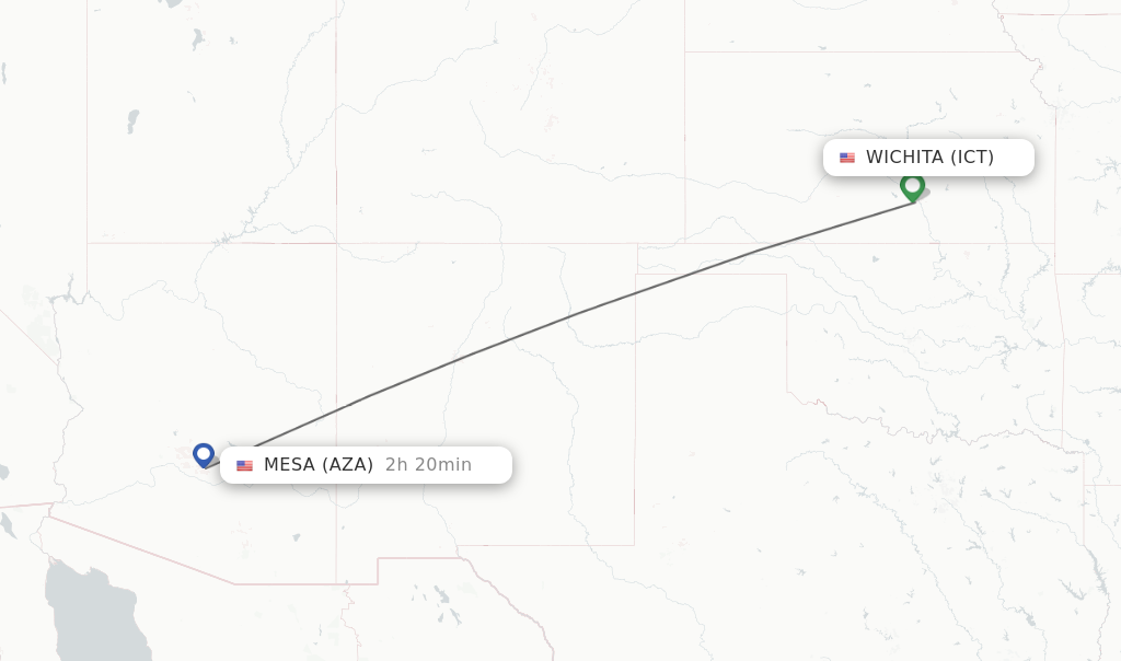 allegiant flights from wichita to phoenix