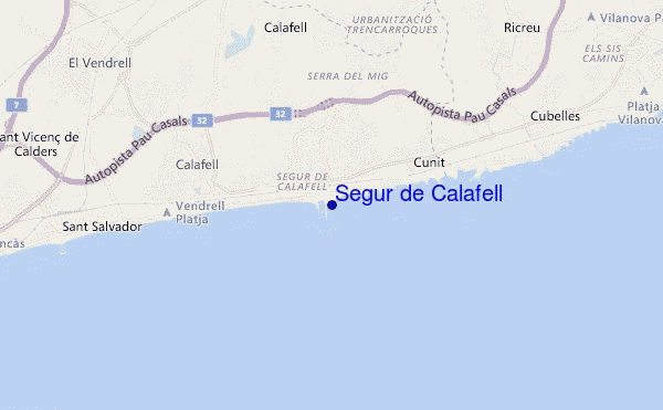 calafell maps