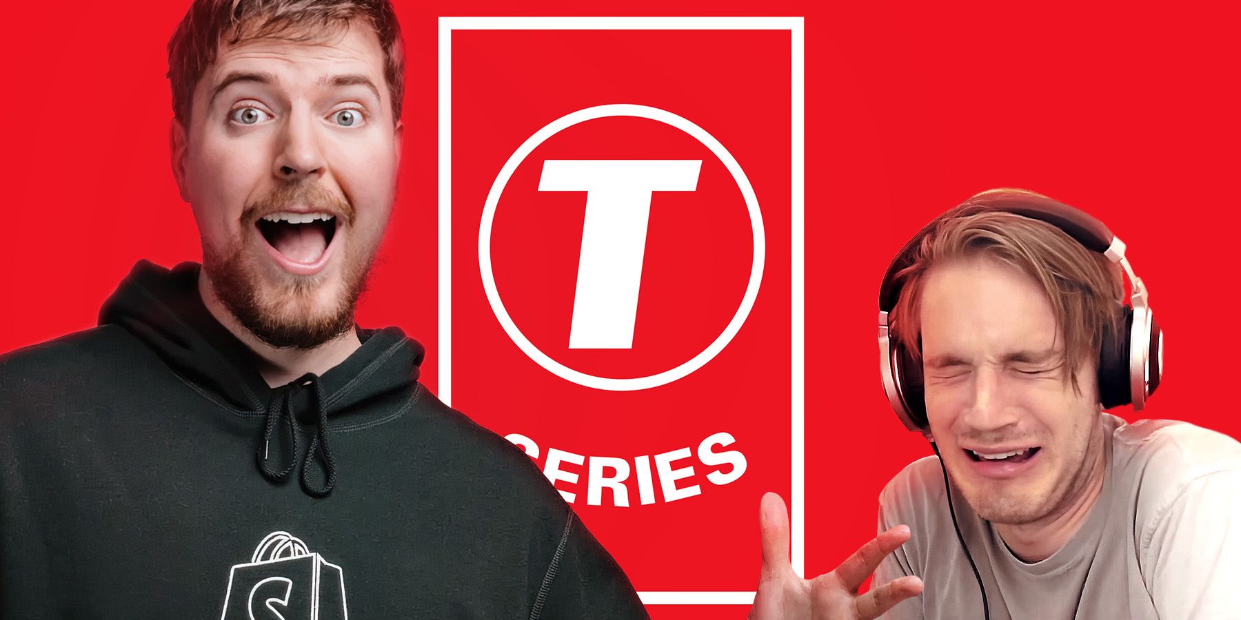 when will mrbeast overtake t series