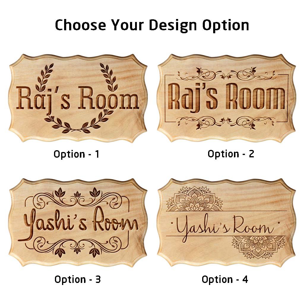 personalized bedroom door signs