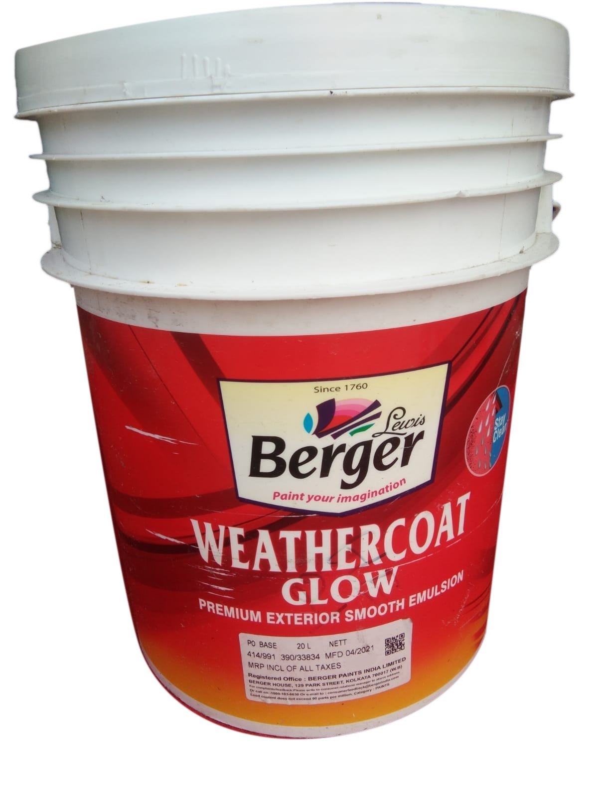 berger weather coat 20 litre price