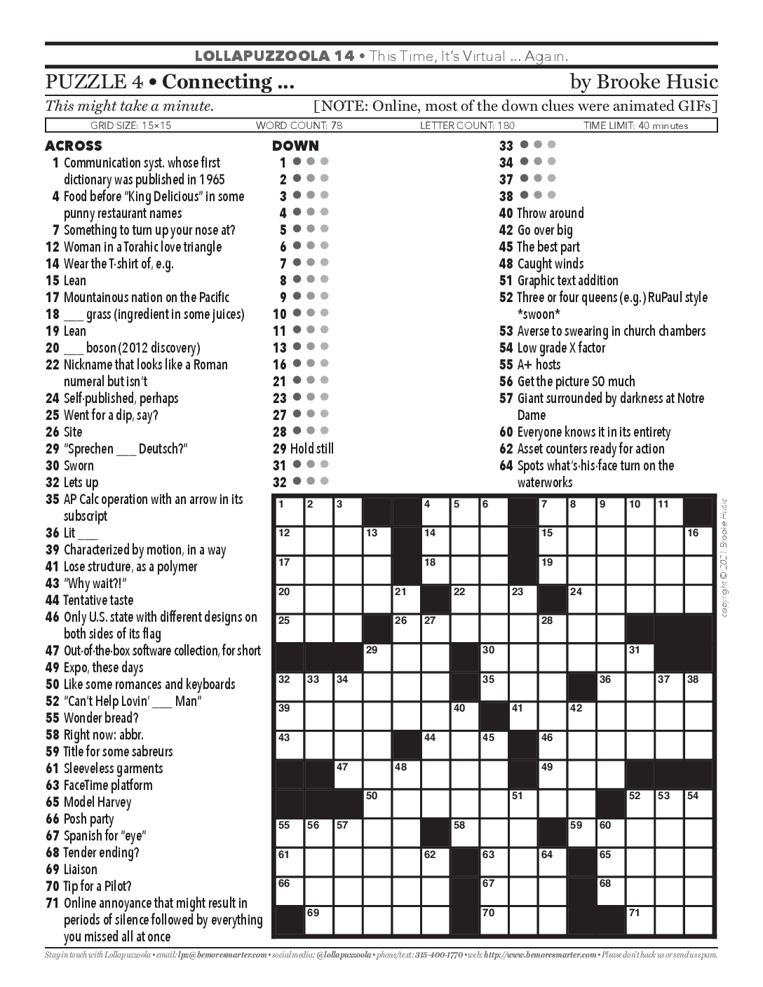 new york times puzzles