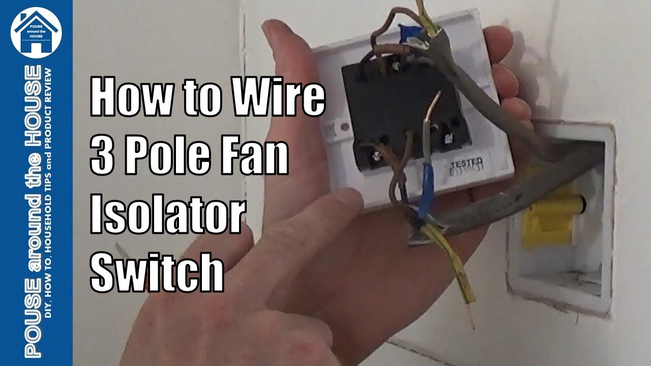 fan isolator wiring diagram