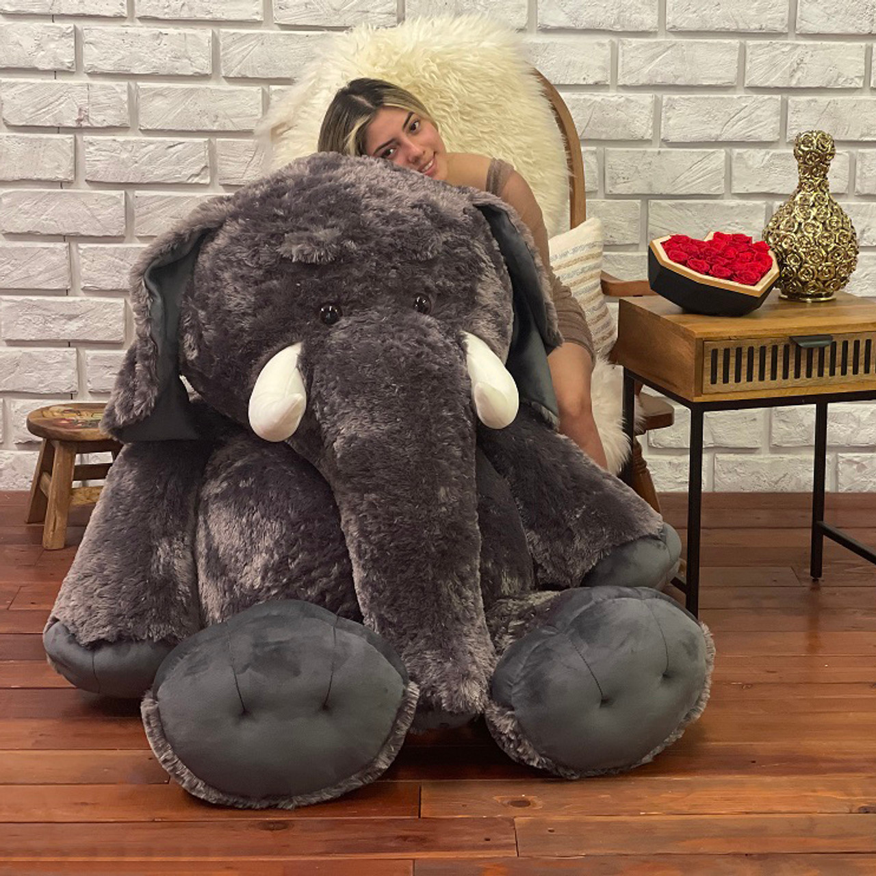 huge elephant teddy