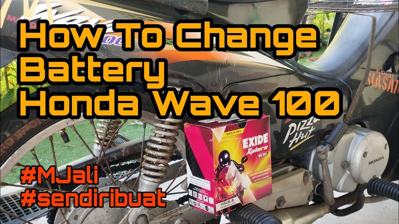 honda wave 100 battery