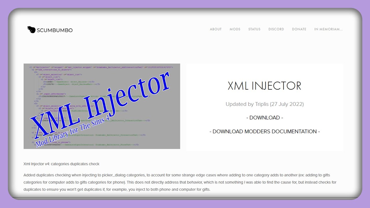 sims 4 xml injector