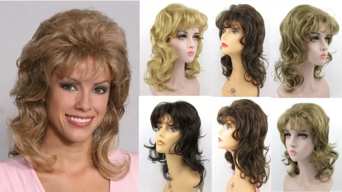 80s wigs womens