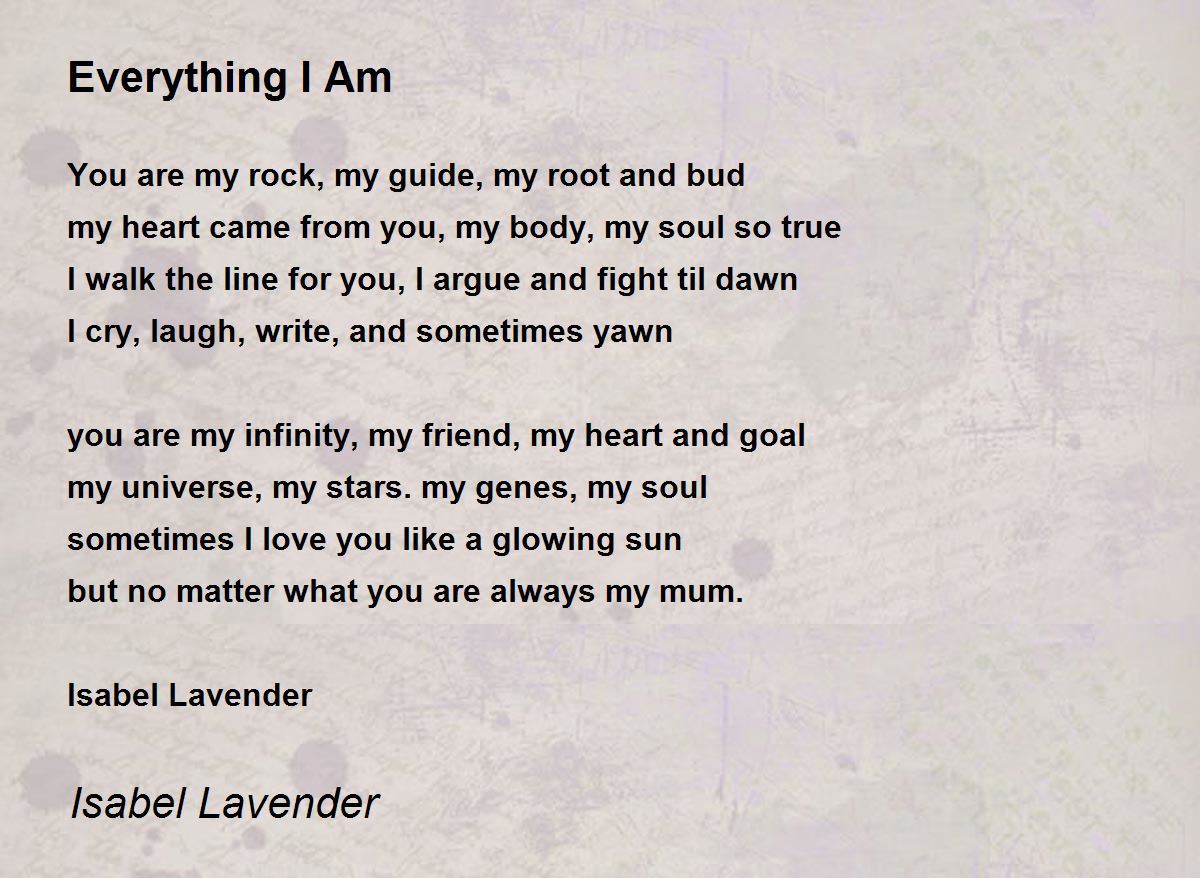 everything i am lyrics