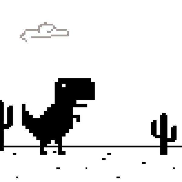 dinosaur game offline