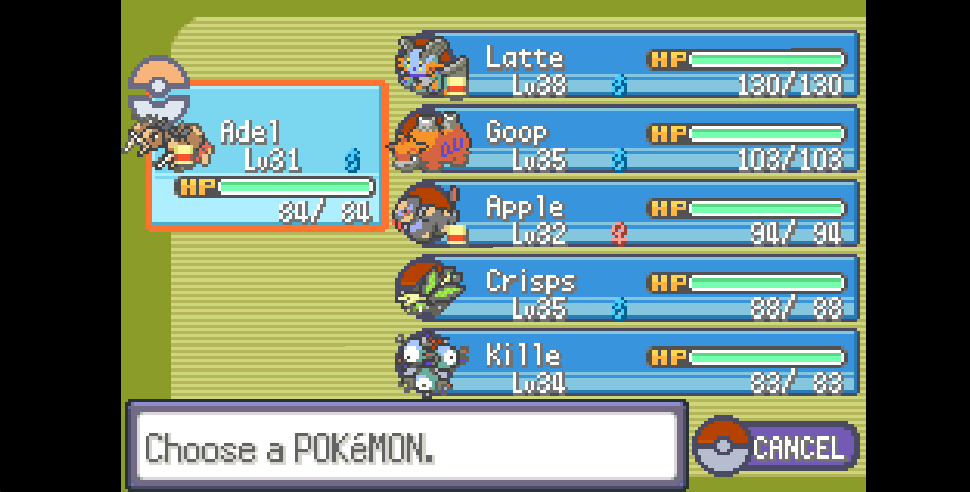 pokemon emerald best team