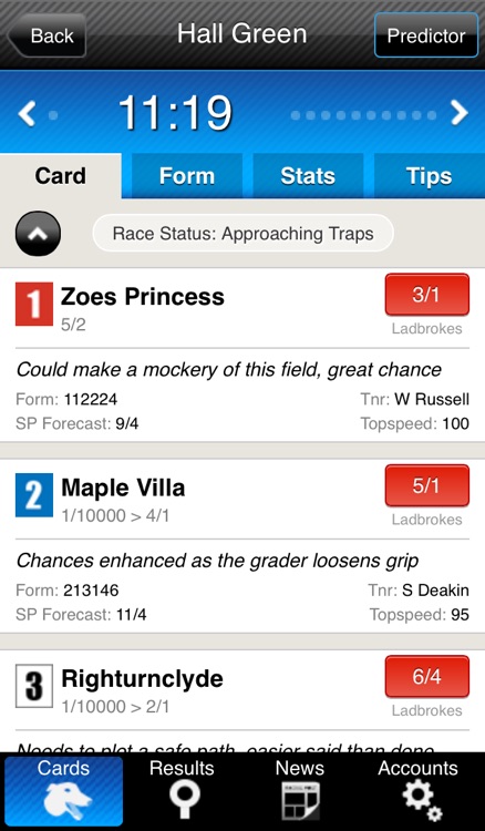 racing post greyhound bet app